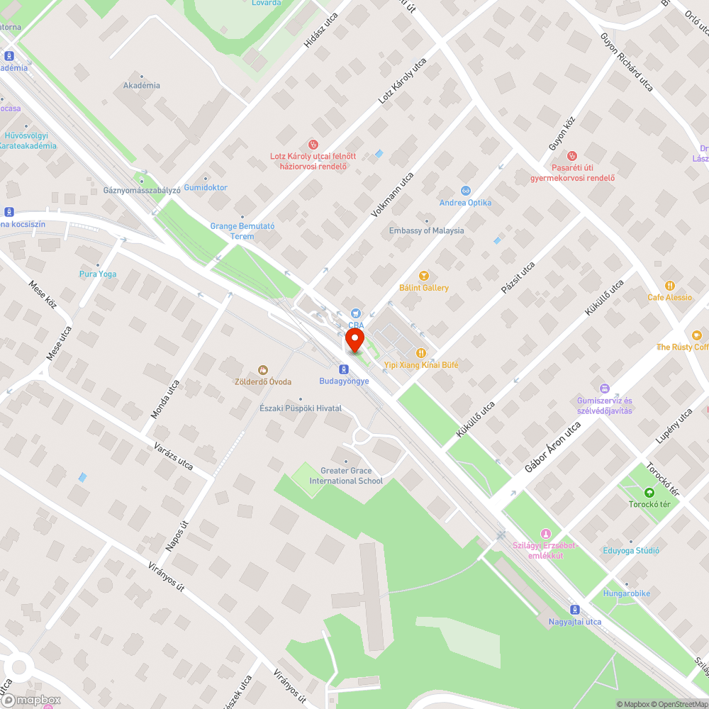 Sérült közműszekrény bejelentés helye