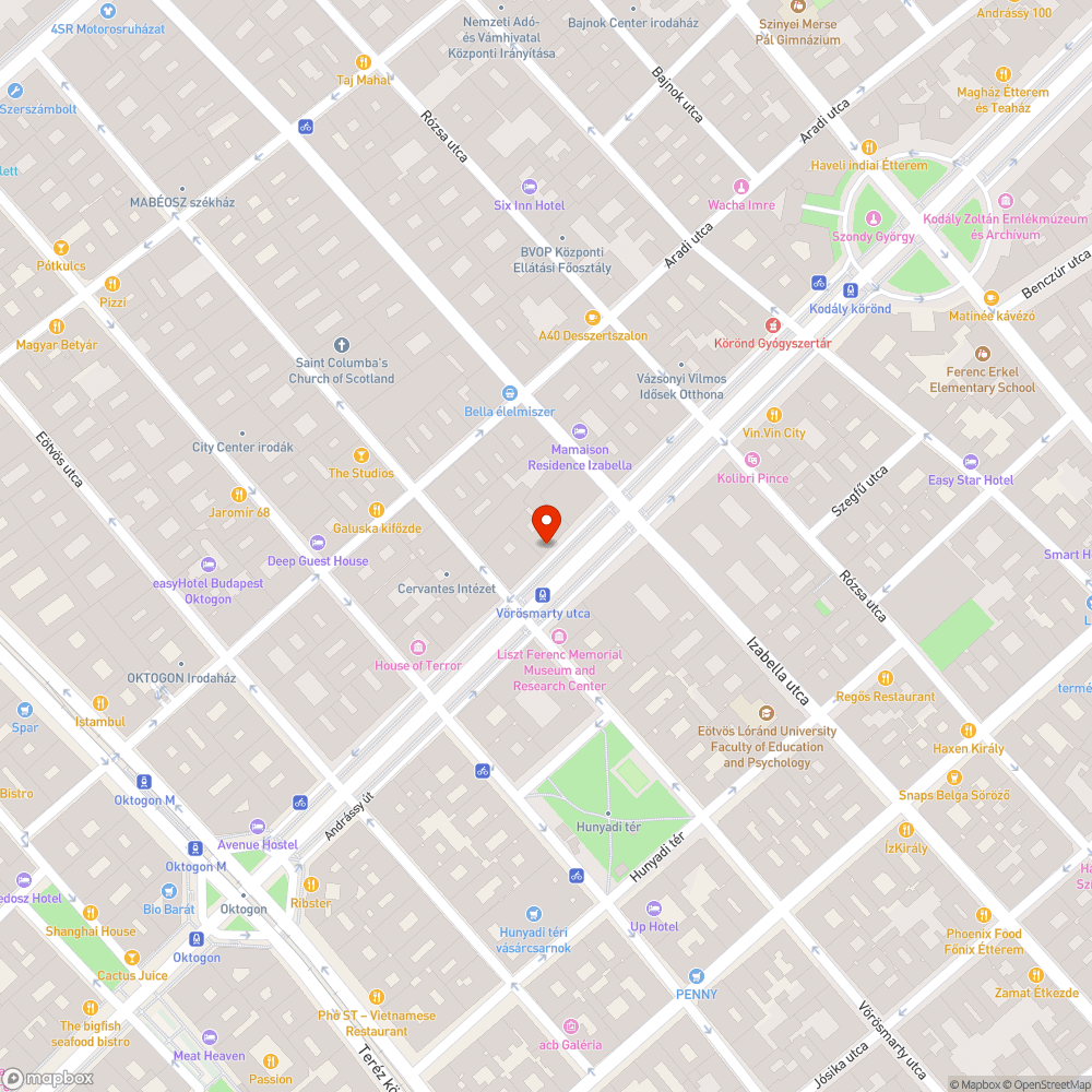 Üres fahely bejelentés helye