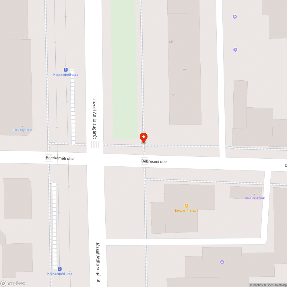 Összefirkált, teleragasztgatott tábla bejelentés helye