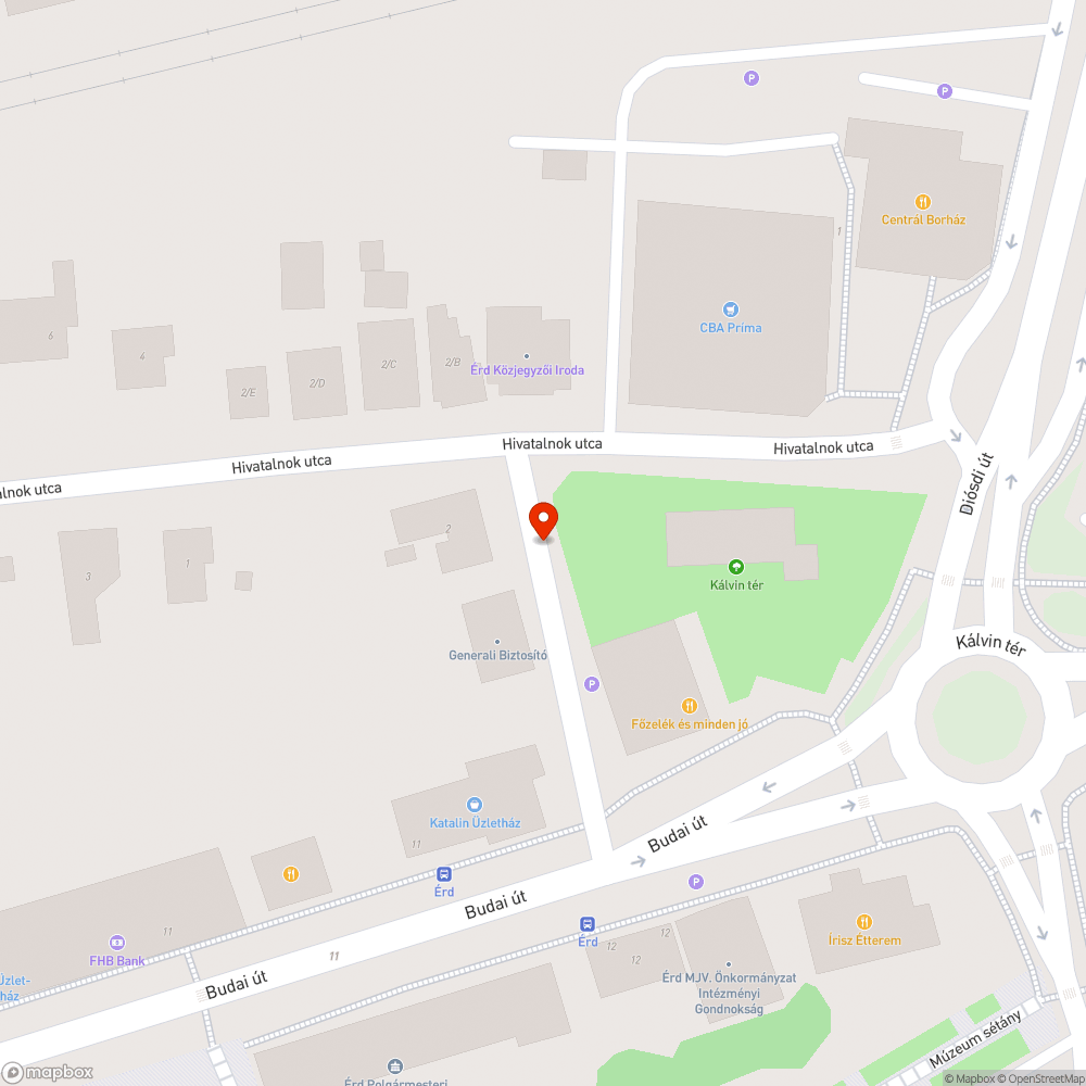 Balesetveszély bejelentés helye