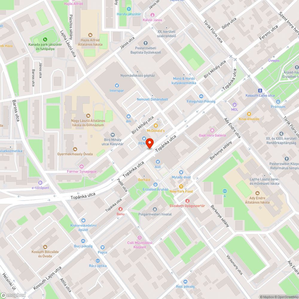 Össze firkált padok bejelentés helye