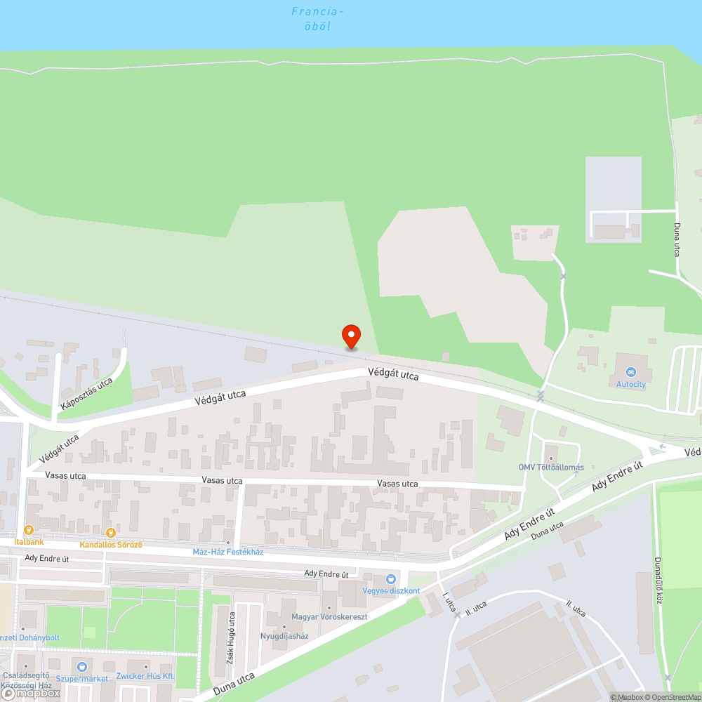 Építési törmelék bejelentés helye