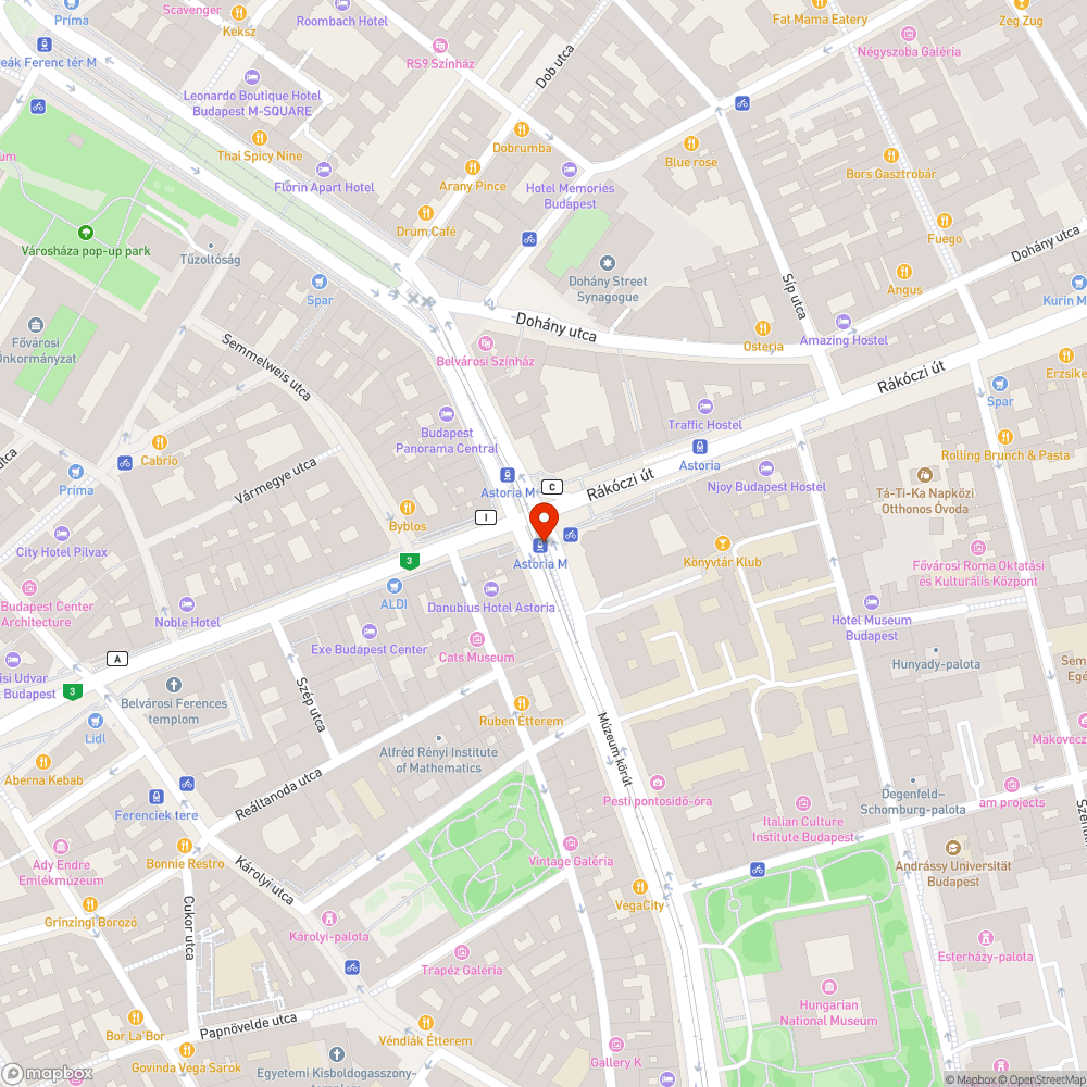 Kopott pad bejelentés helye