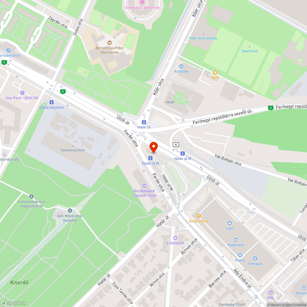 Kiégett lámpák bejelentés helye