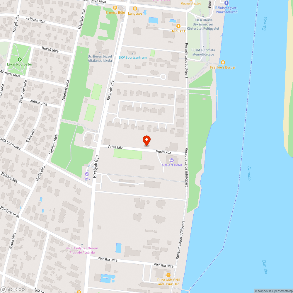 Nincsen világítás az utcában bejelentés helye