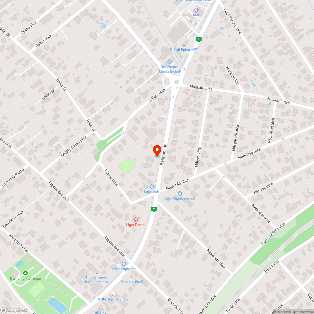 Autógumi lerakat bejelentés helye