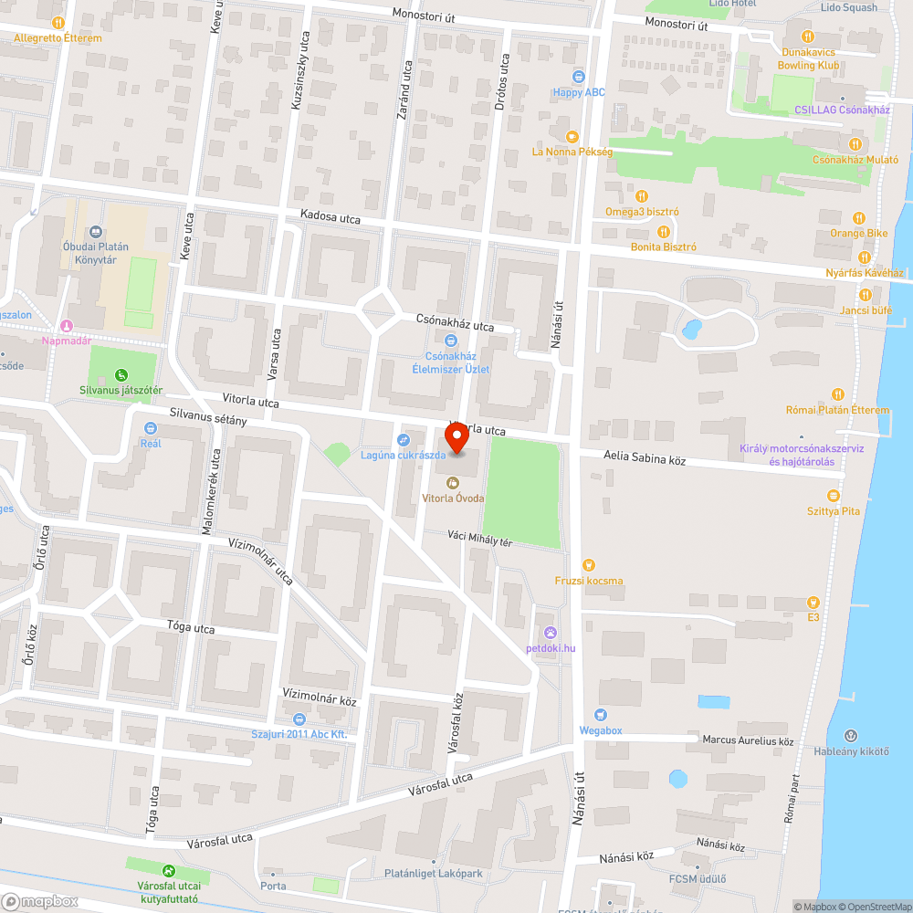 Óvoda előtti forgalomlassítás bejelentés helye