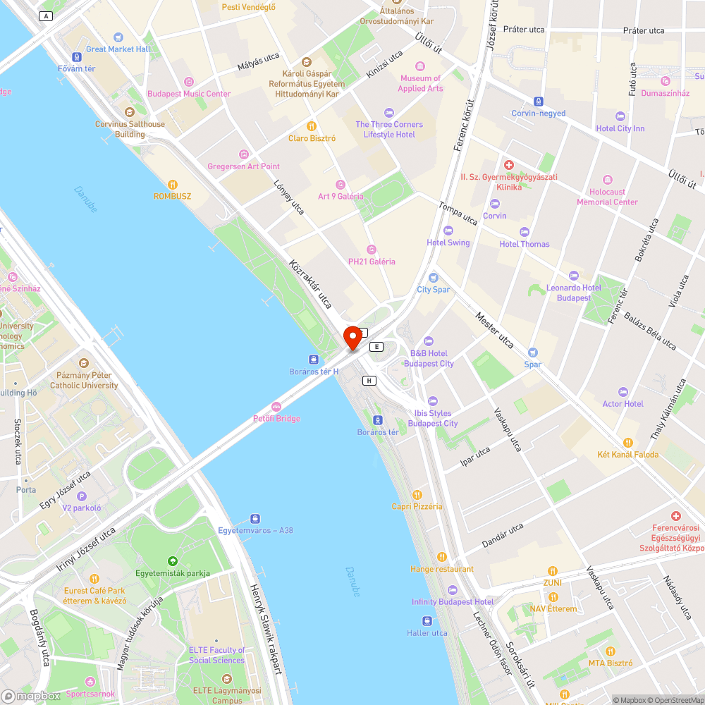 Omladozó Petőfi híd bejelentés helye