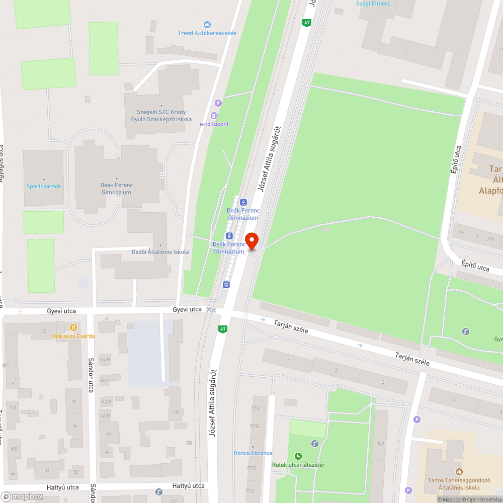 Összefirkált, elgörbült táblák bejelentés helye