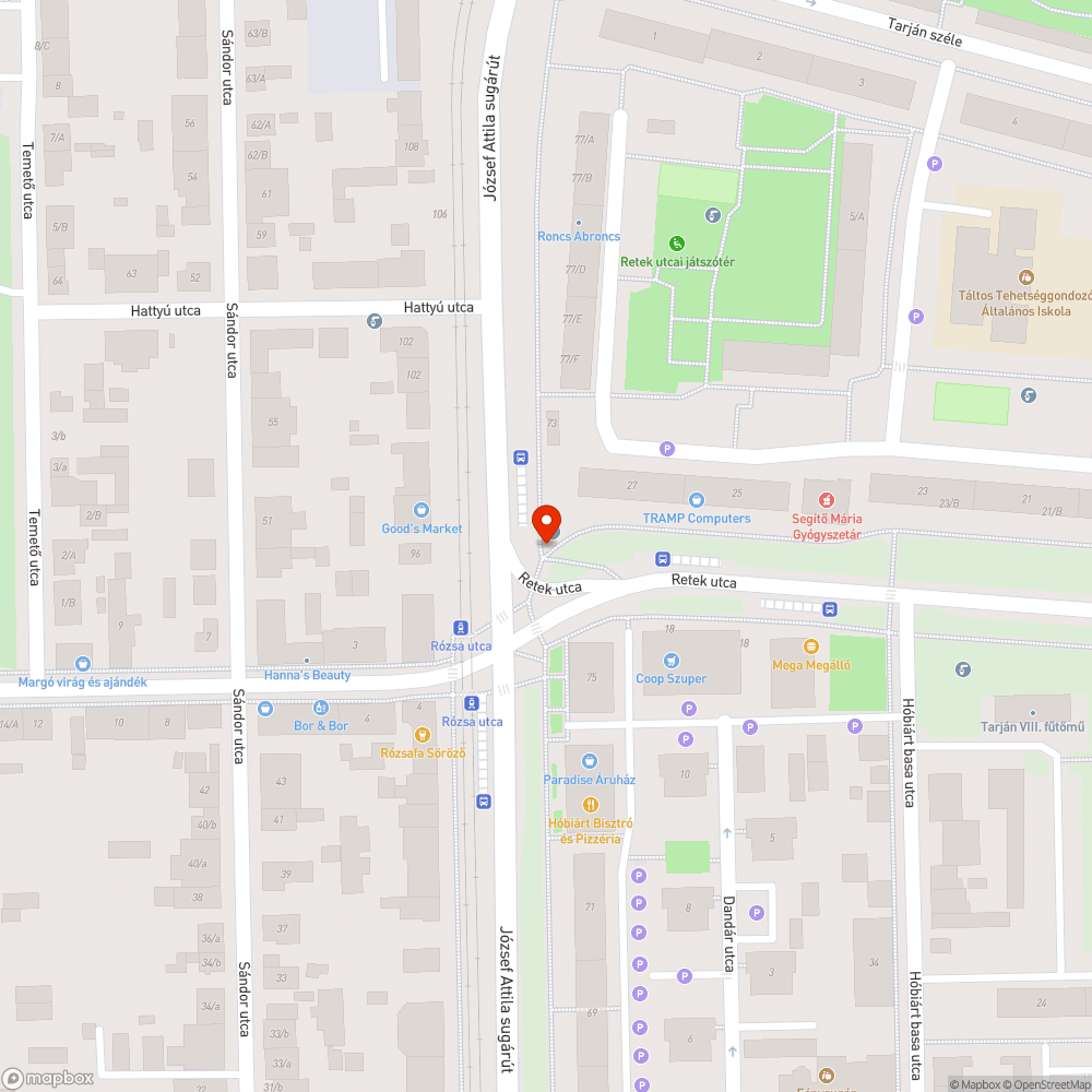 Megrongált táblák bejelentés helye