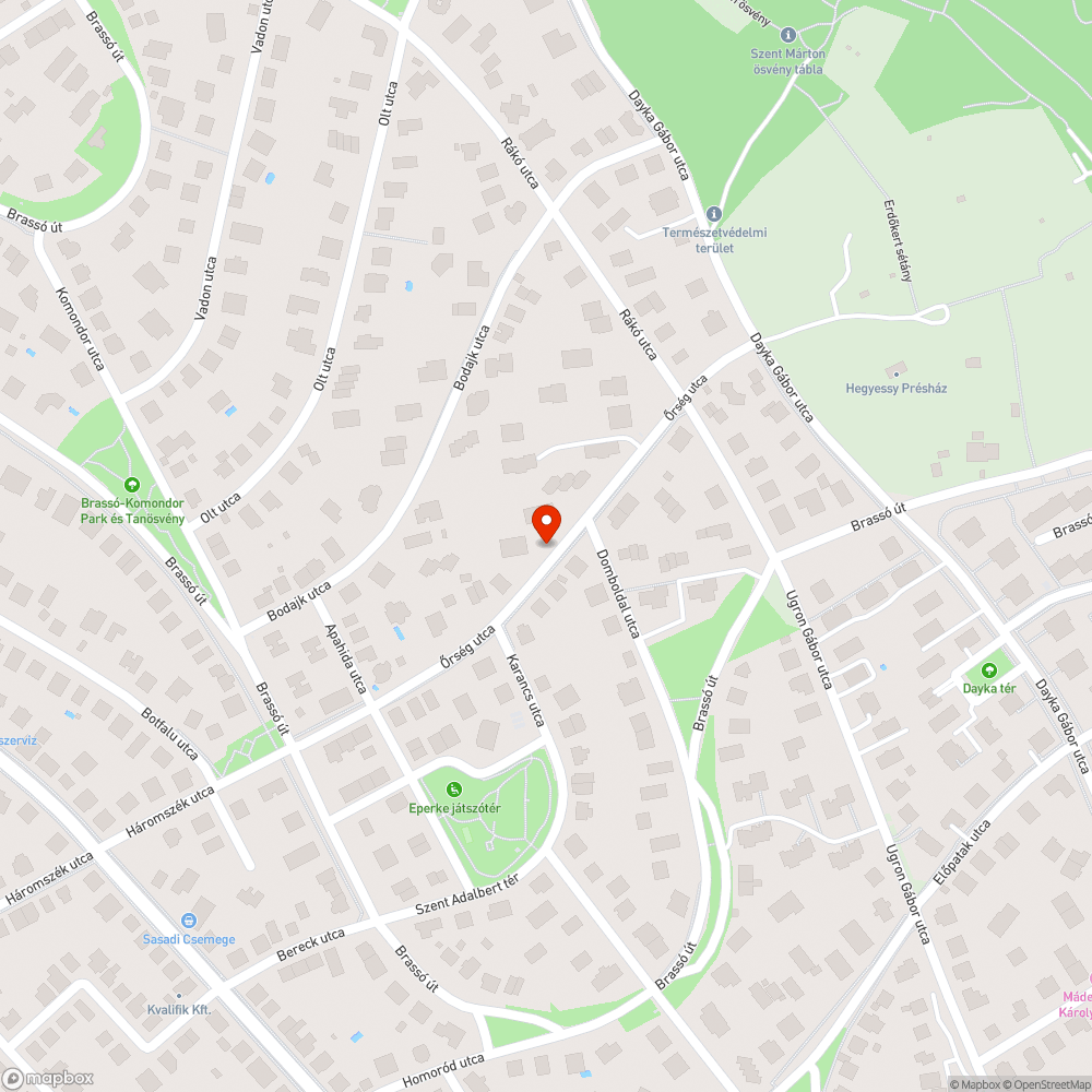 Ukrán Mercedes-Benz az Őrség utcában bejelentés helye