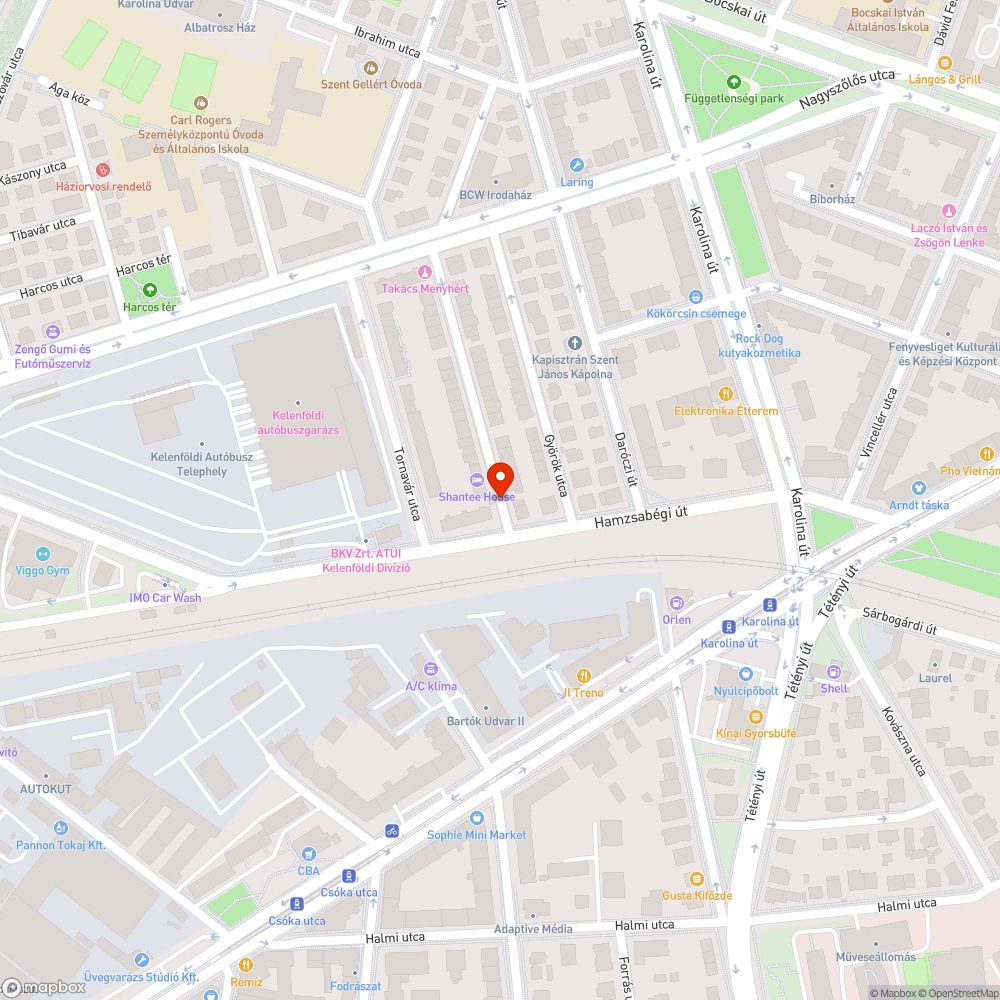 Elhagyott Opel bejelentés helye