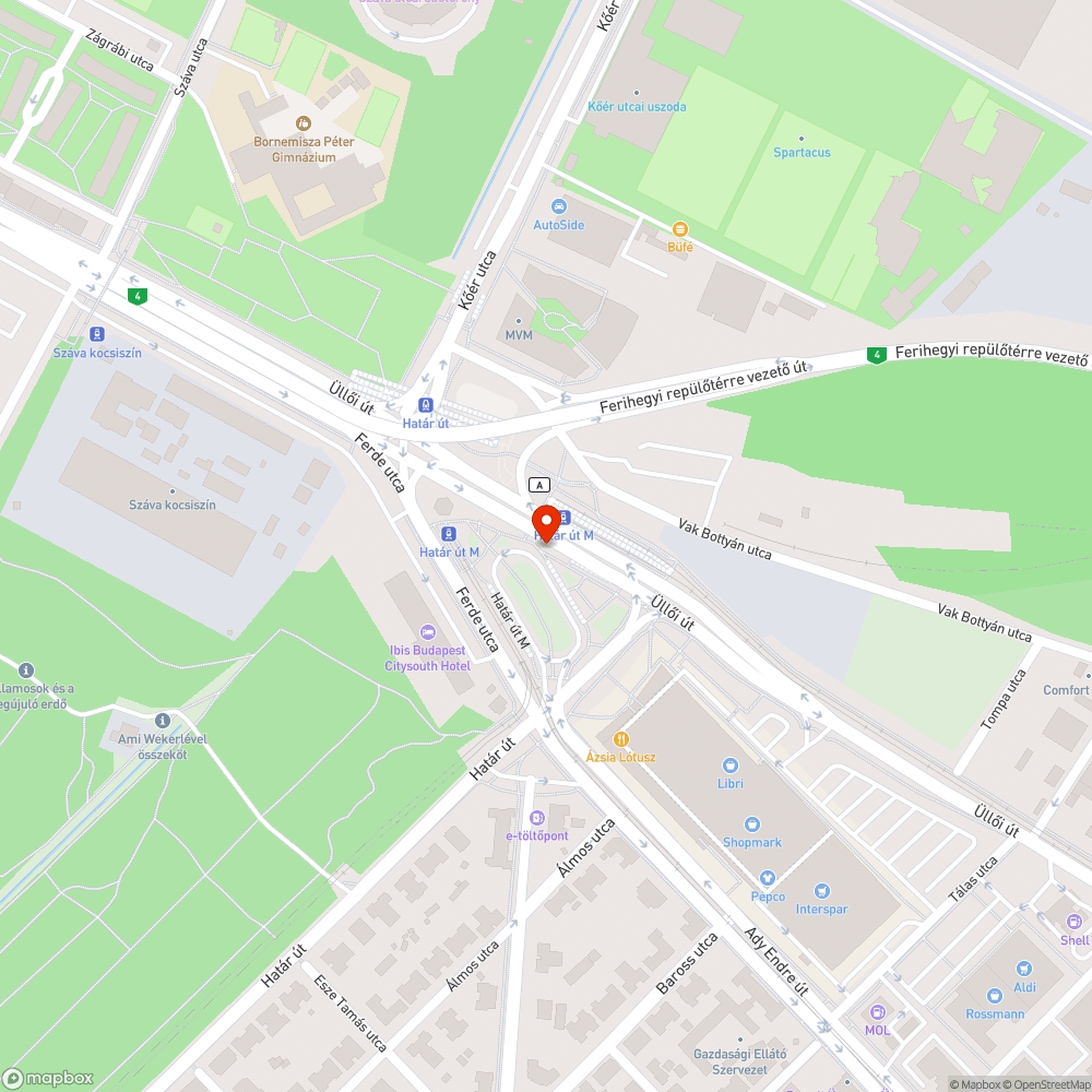 Kijelző hiba bejelentés helye