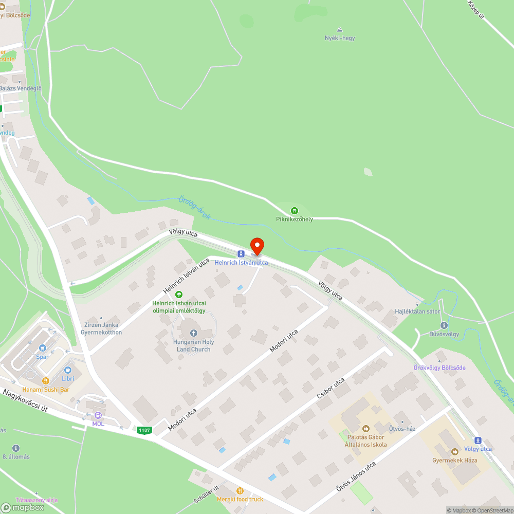 Parkolás bejelentés helye