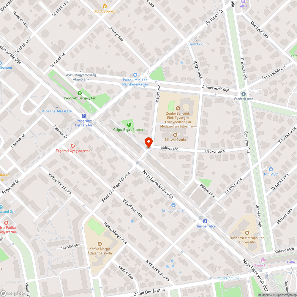 Folyamatos szemét a szelektív kukák körül bejelentés helye