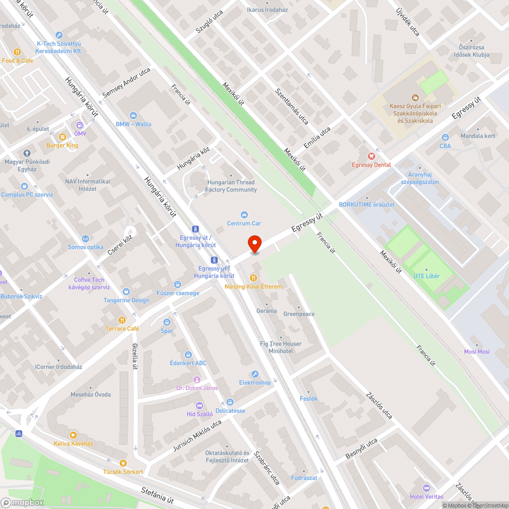 Rendszám nélküli roncs bejelentés helye