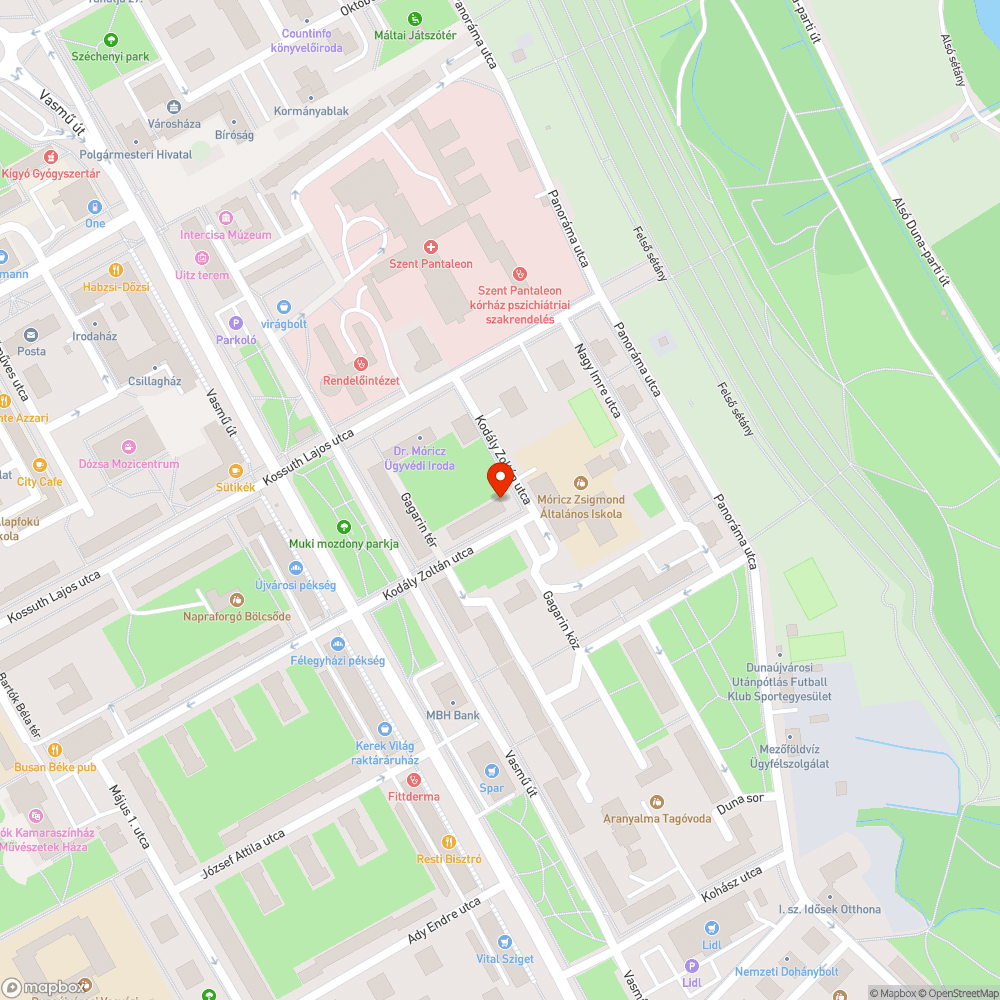 rögzítetlen szerelőnyílás takaró bejelentés helye