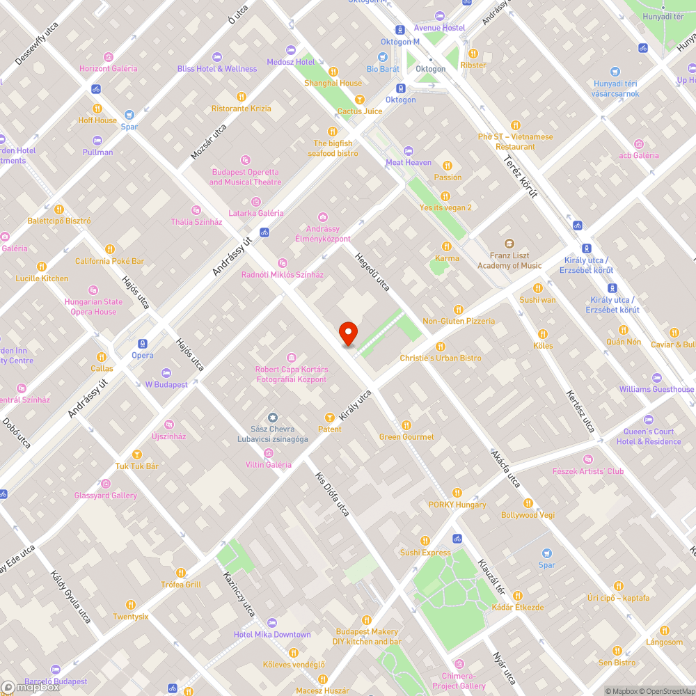 Kátyútenger bejelentés helye