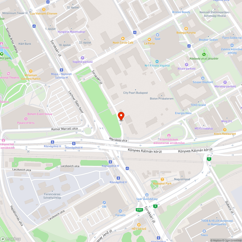 Kidöntött tábla bejelentés helye