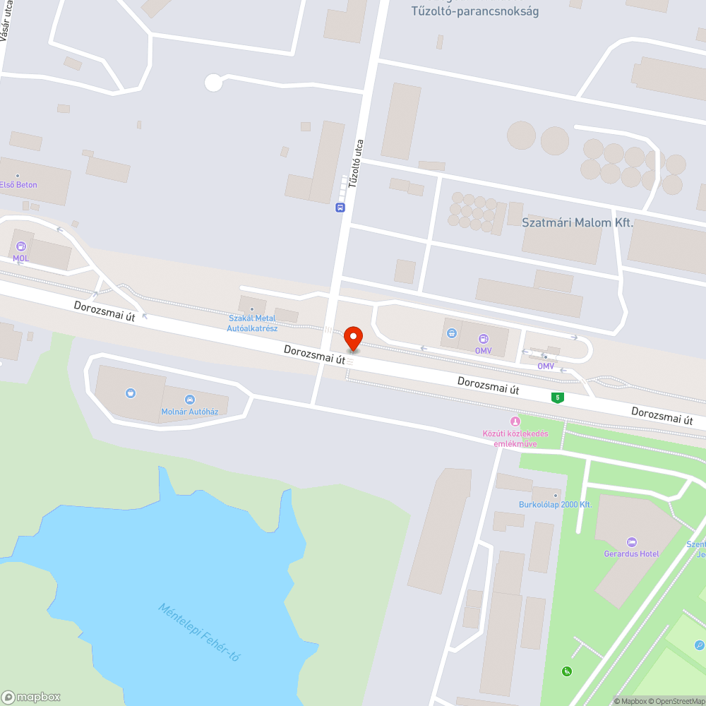 Eltűnt zebra felfestés bejelentés helye