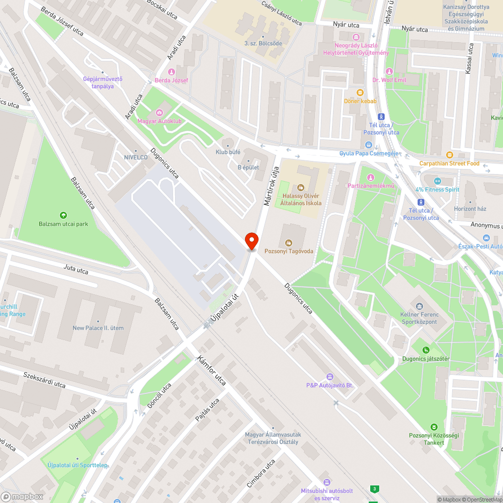 Gyalogos- kerékpárút bejelentés helye