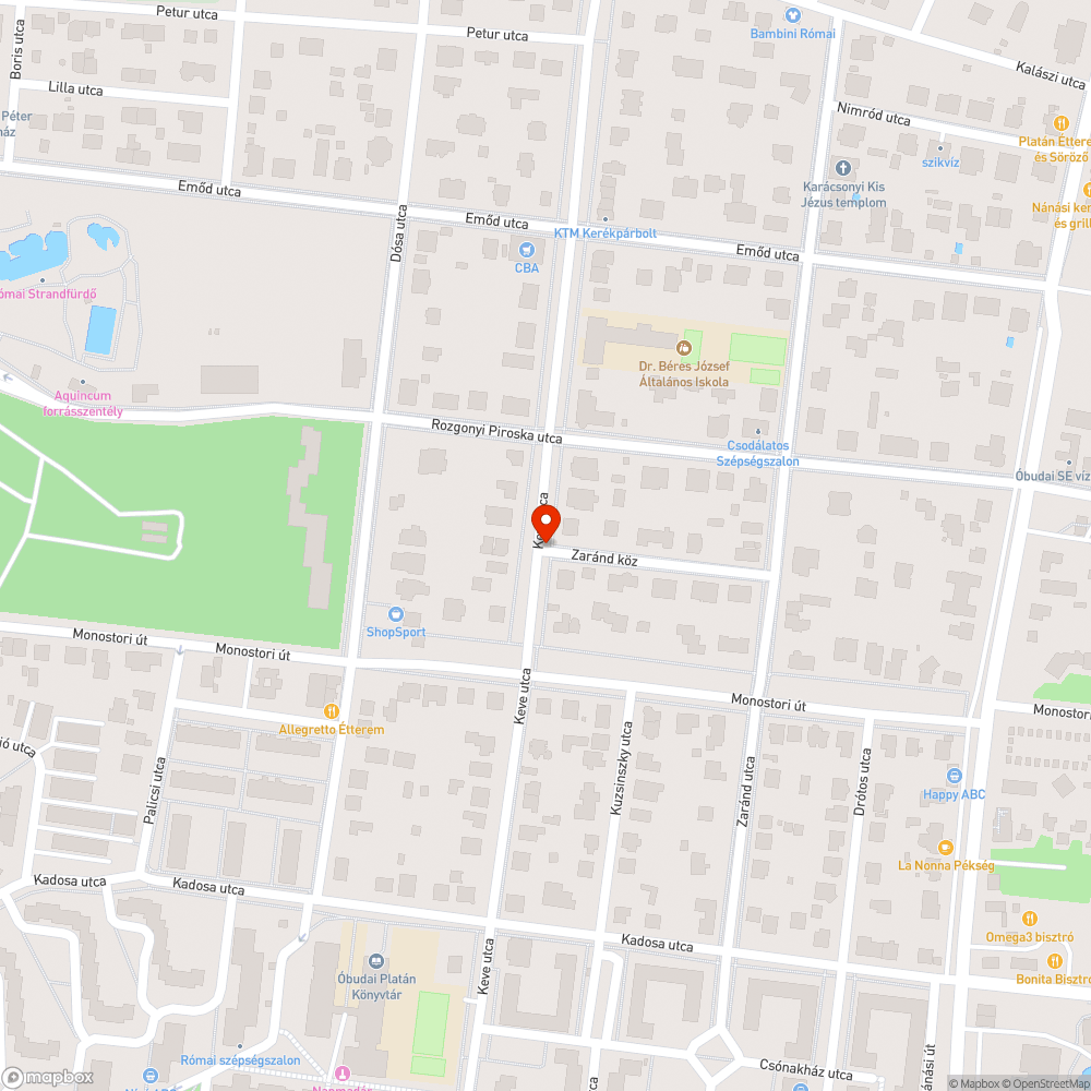 Hiányzó zsákutcatábla a Zaránd közben bejelentés helye