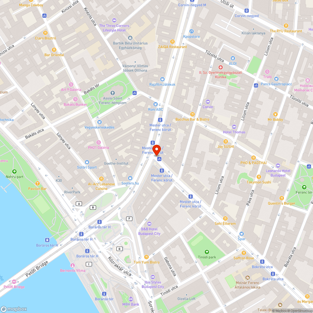 Matricákkal elcsúfított közlekedési lámpa bejelentés helye