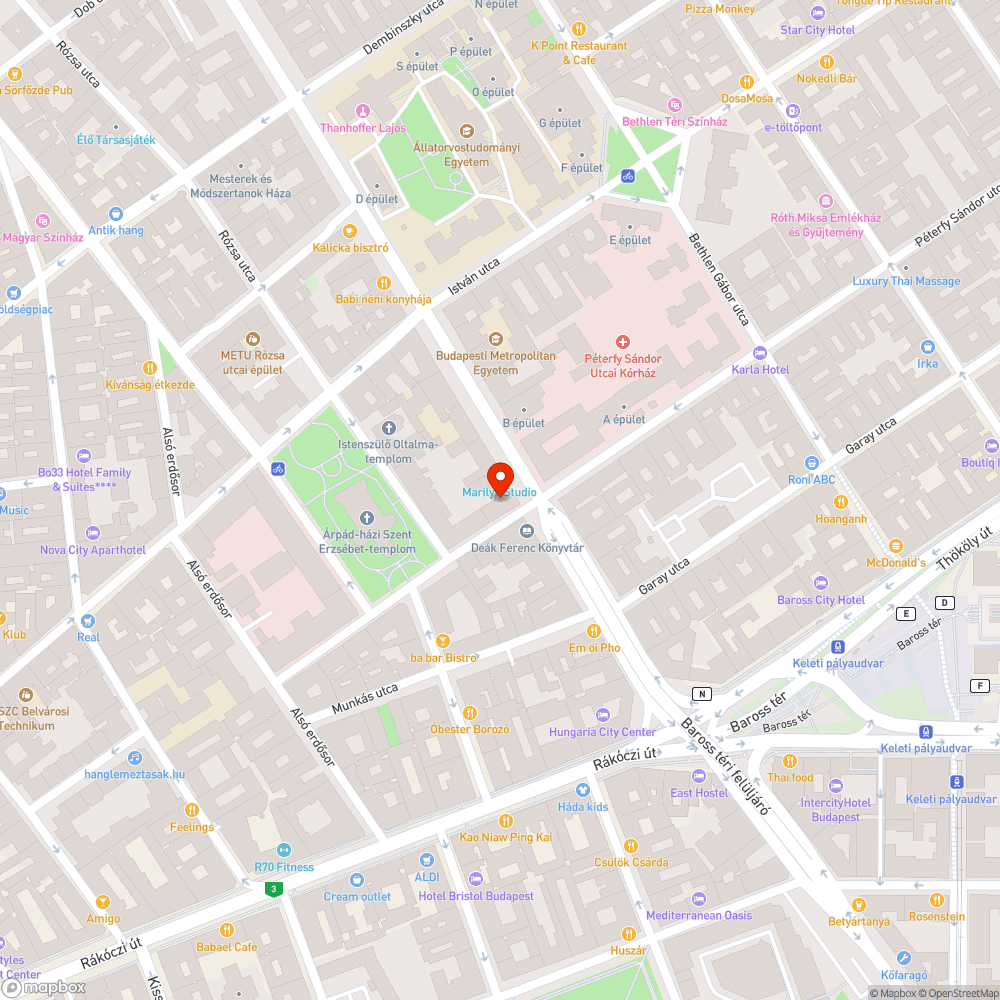 bicikliparkoló létesítése gyermekorvosi rendelő előtt bejelentés helye