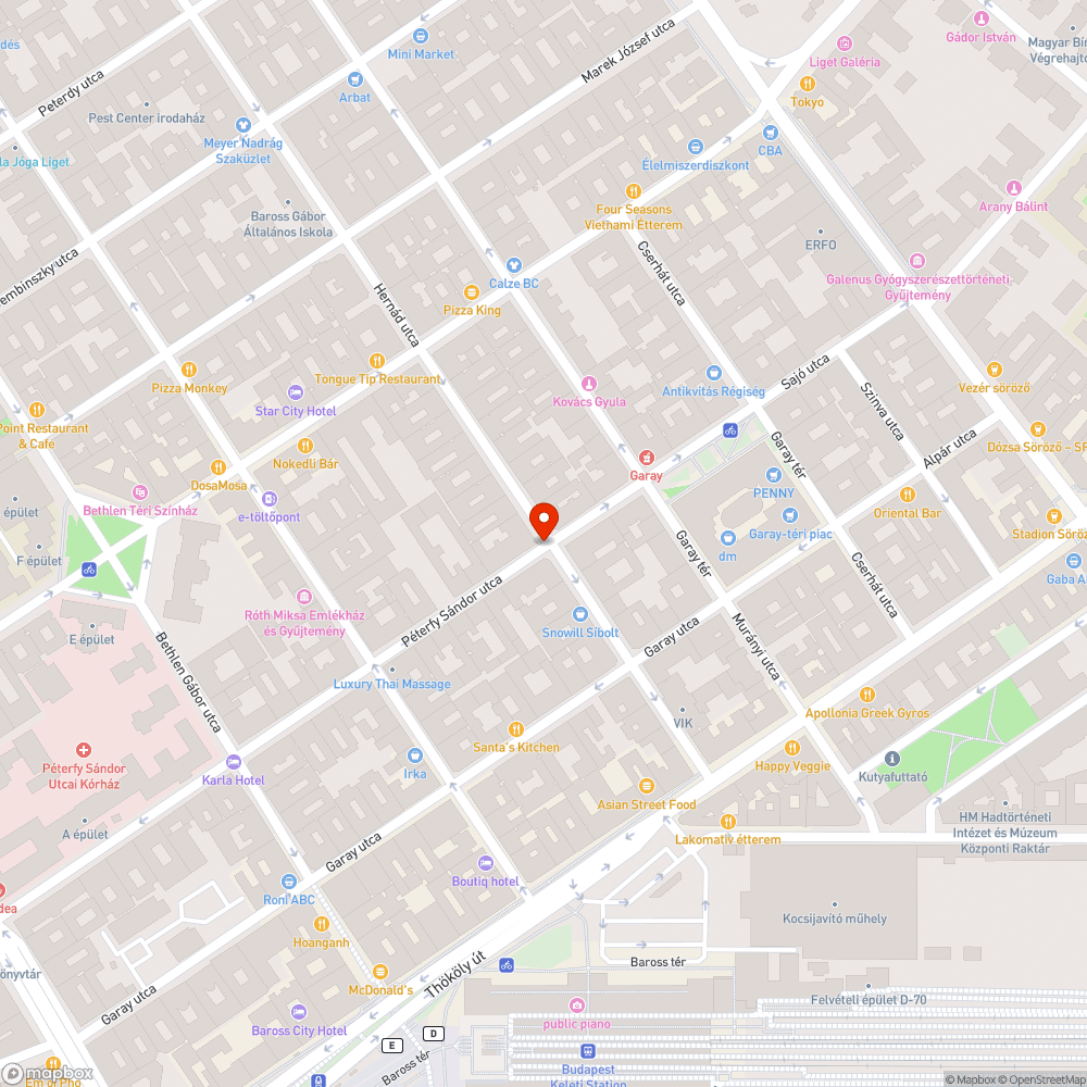 bicikliparkoló létesítése háziorvosi rendelőnél bejelentés helye