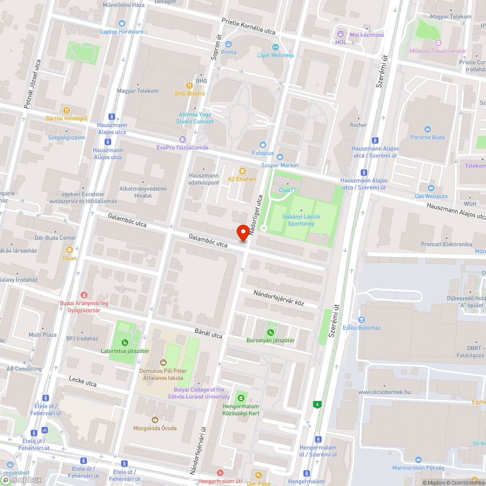 Sármaradvány az úttesten vízcsőtörés után bejelentés helye