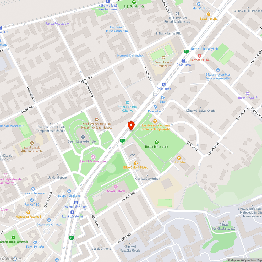 Halott macska bejelentés helye