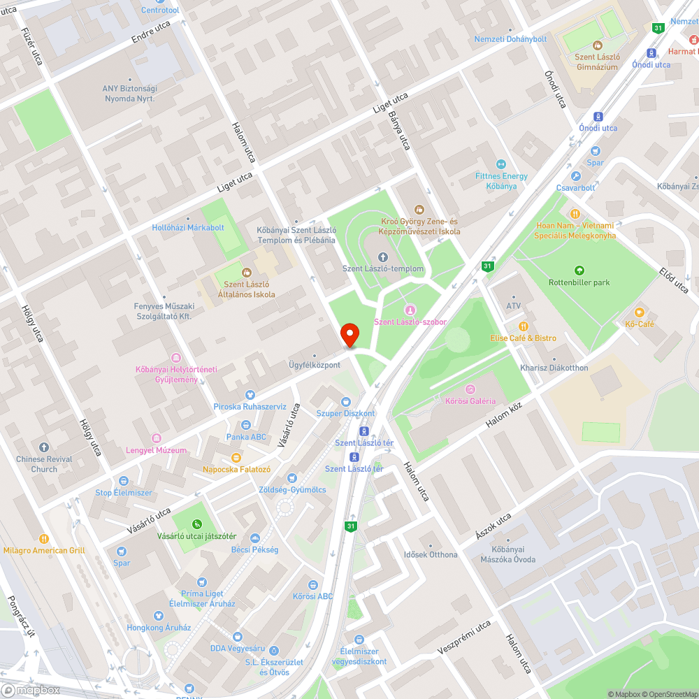 Hiányzó fedelek bejelentés helye