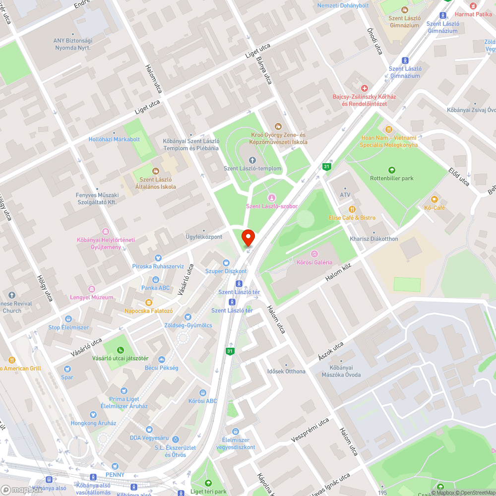 Leeső szerelőajtó bejelentés helye