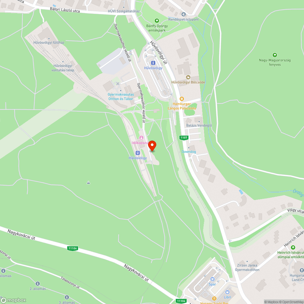 Rozsdás szemetesek, sérült padok bejelentés helye