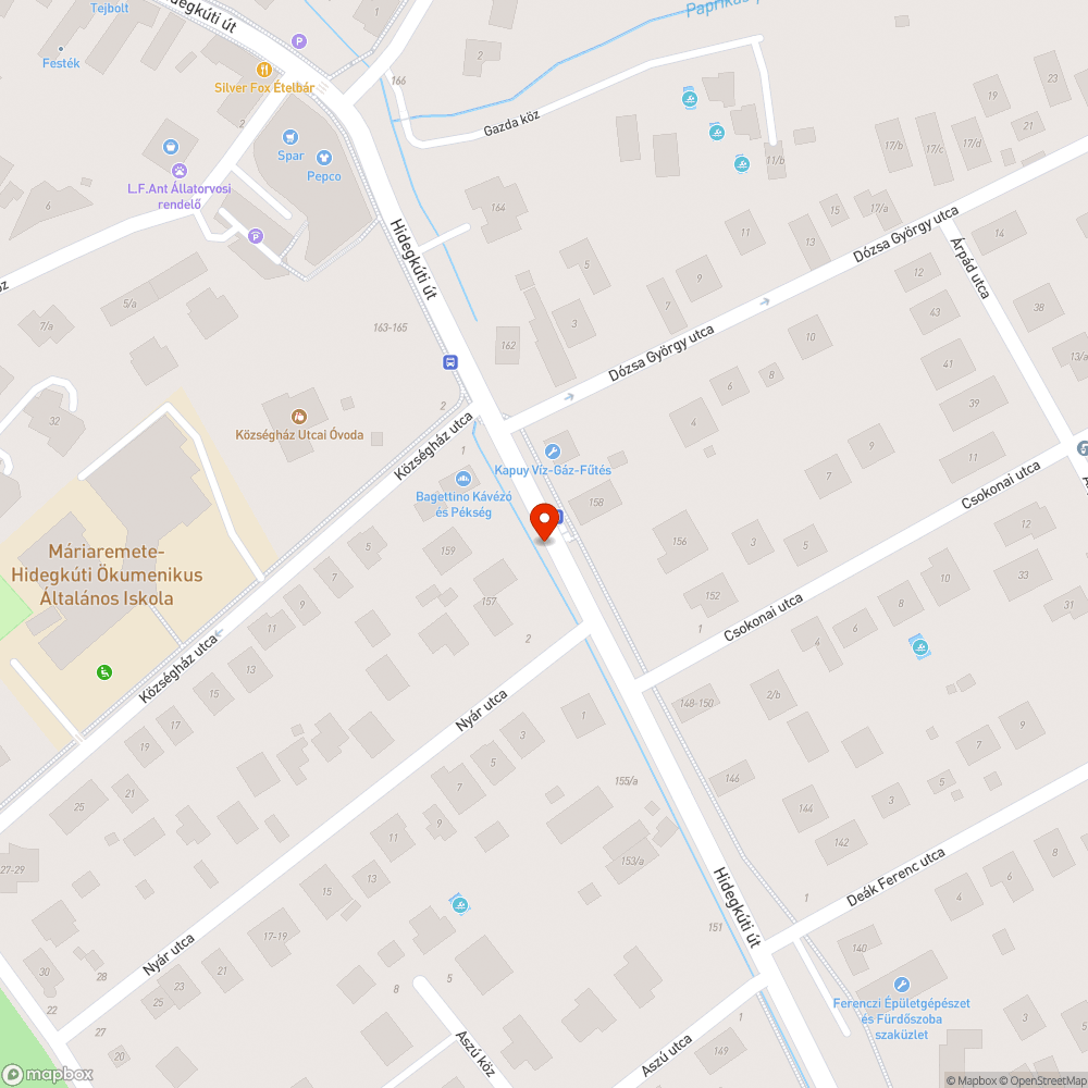 Felesleges oszlop bejelentés helye