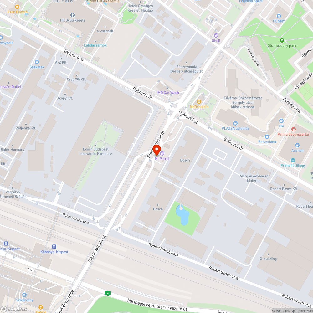 Közvilágítási lámpaoszlop nyitott, érintésvédelmi veszély bejelentés helye