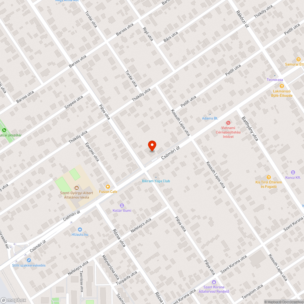 Buszsávban sor előzés bejelentés helye