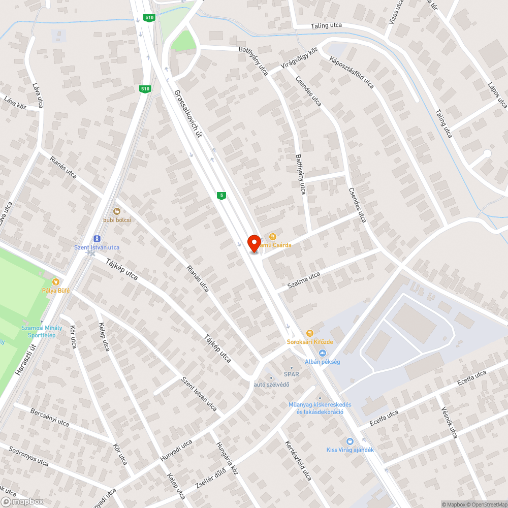 Megengedett sebesség felülvizsgálata XXIII. kerület bejelentés helye