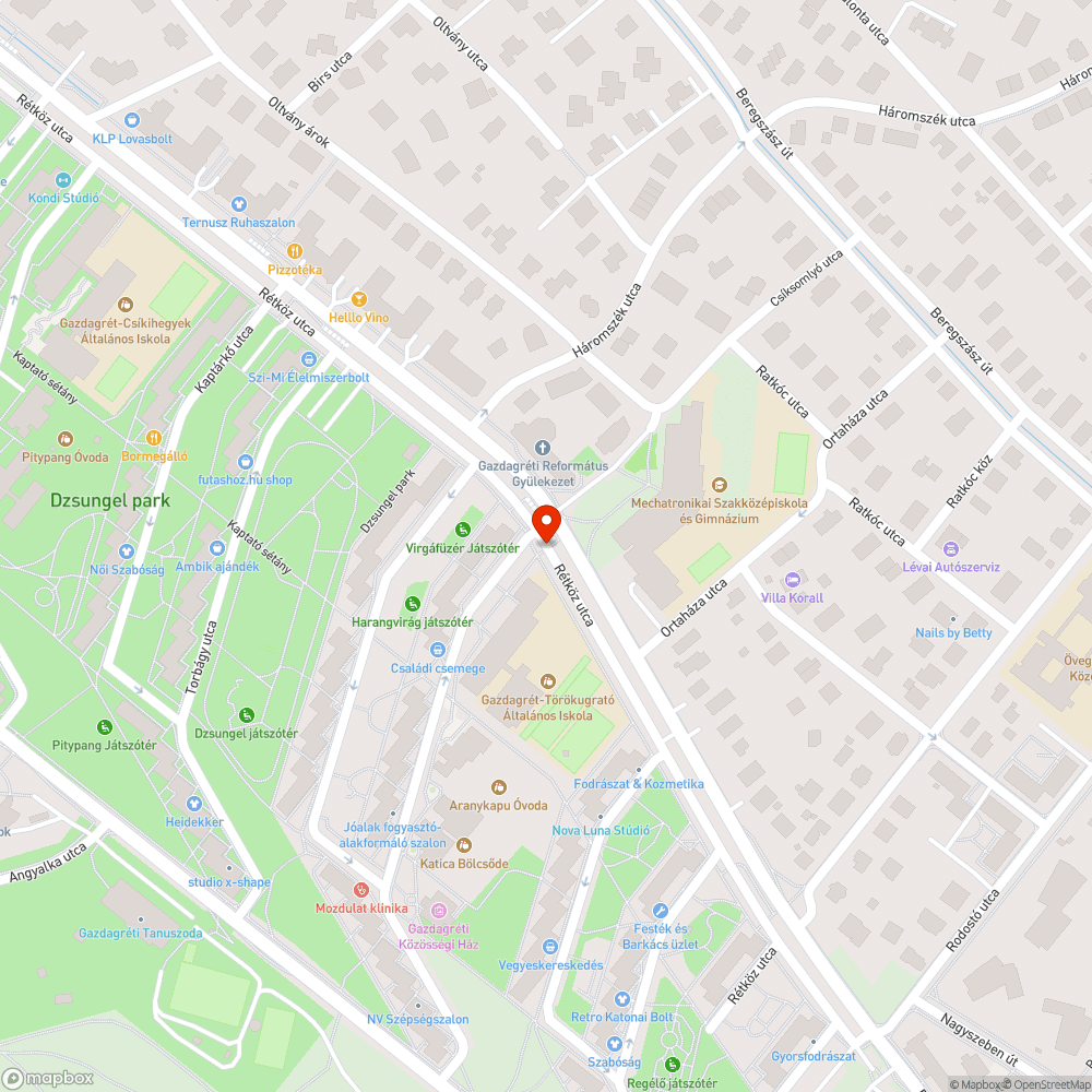 Kidőlt utcanévtábla bejelentés helye