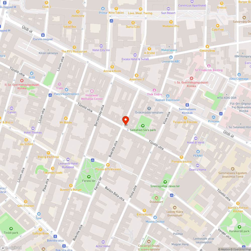 Csúnya fedél bejelentés helye