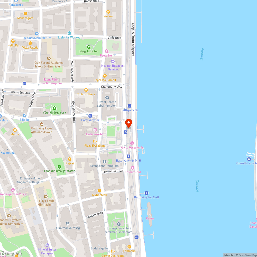 Esővíz bejelentés helye