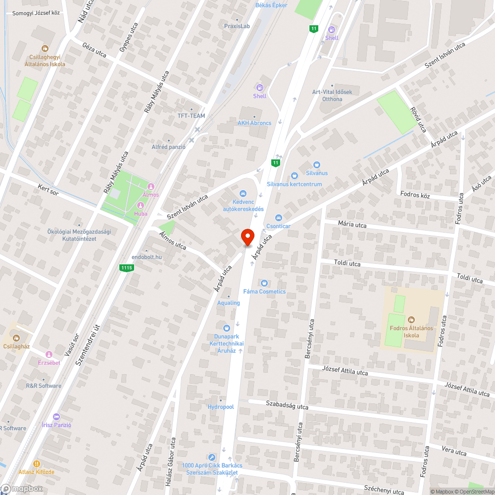 PDN638 bejelentés helye