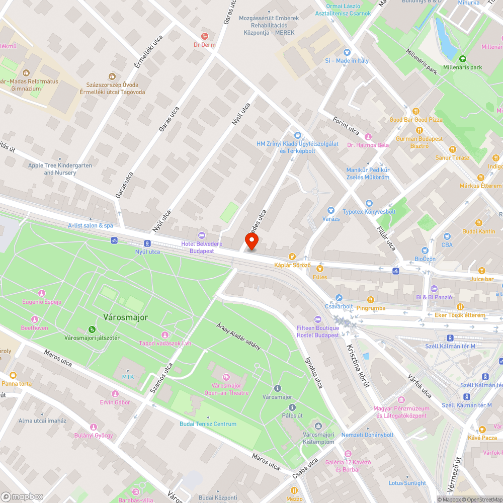 Elhajlott tábla bejelentés helye