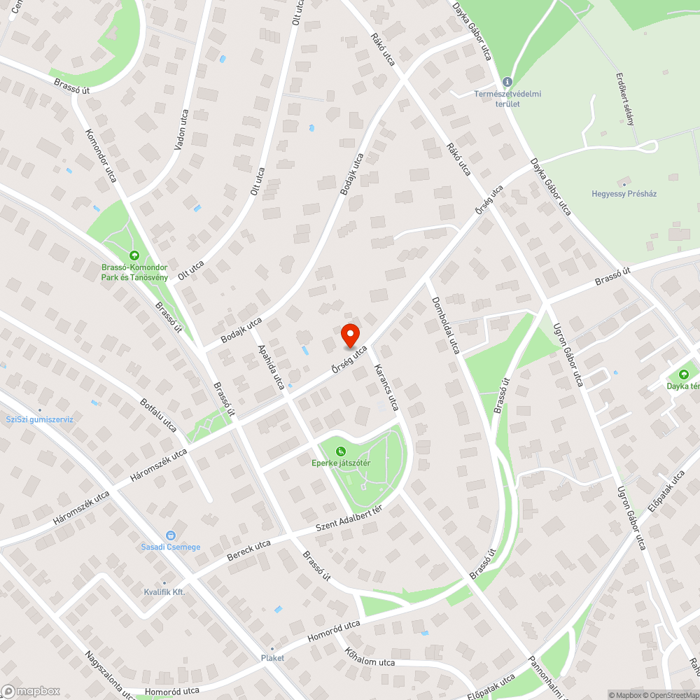 Hónapok óta az Őrség utcában áll bejelentés helye