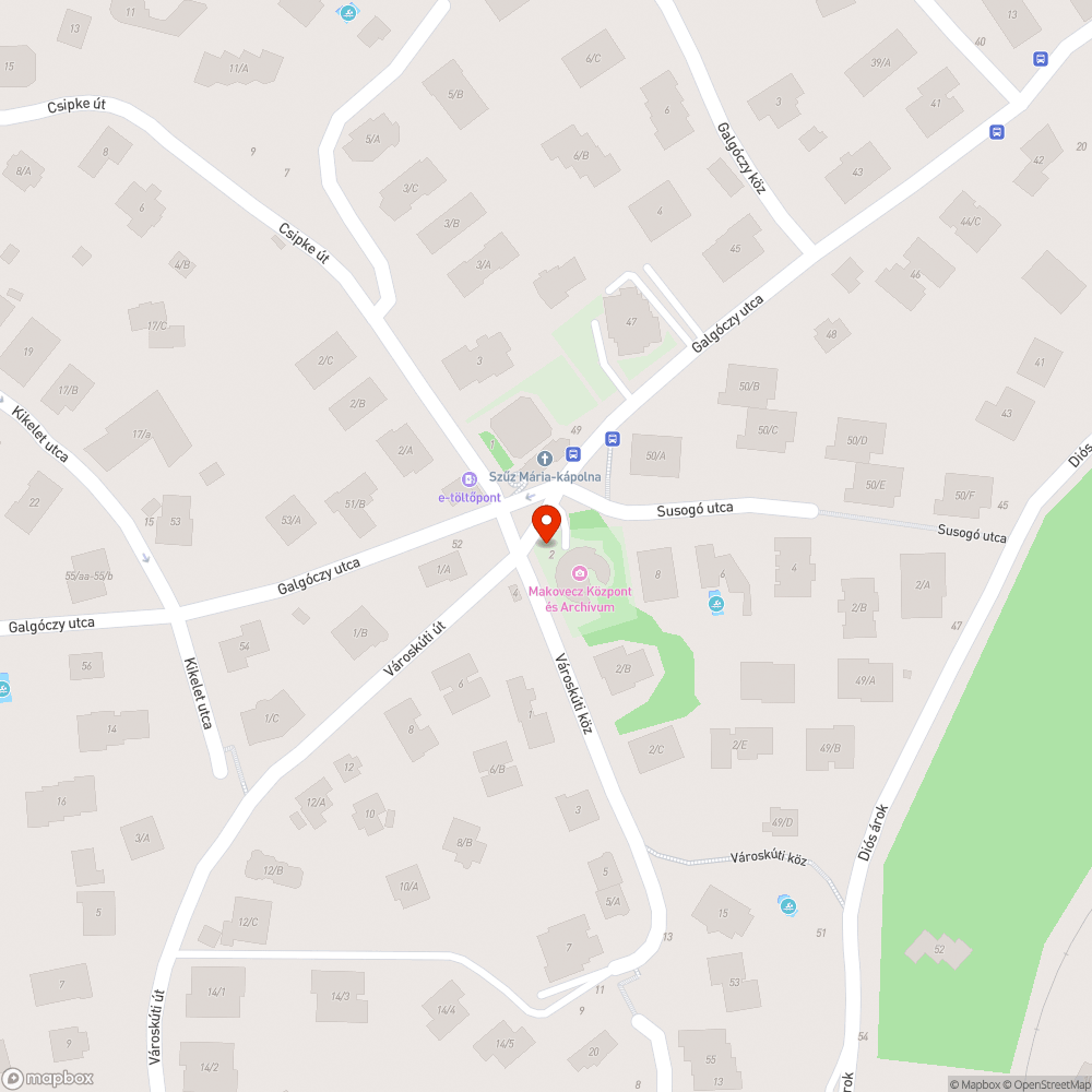 Tonkrement betontomb bejelentés helye