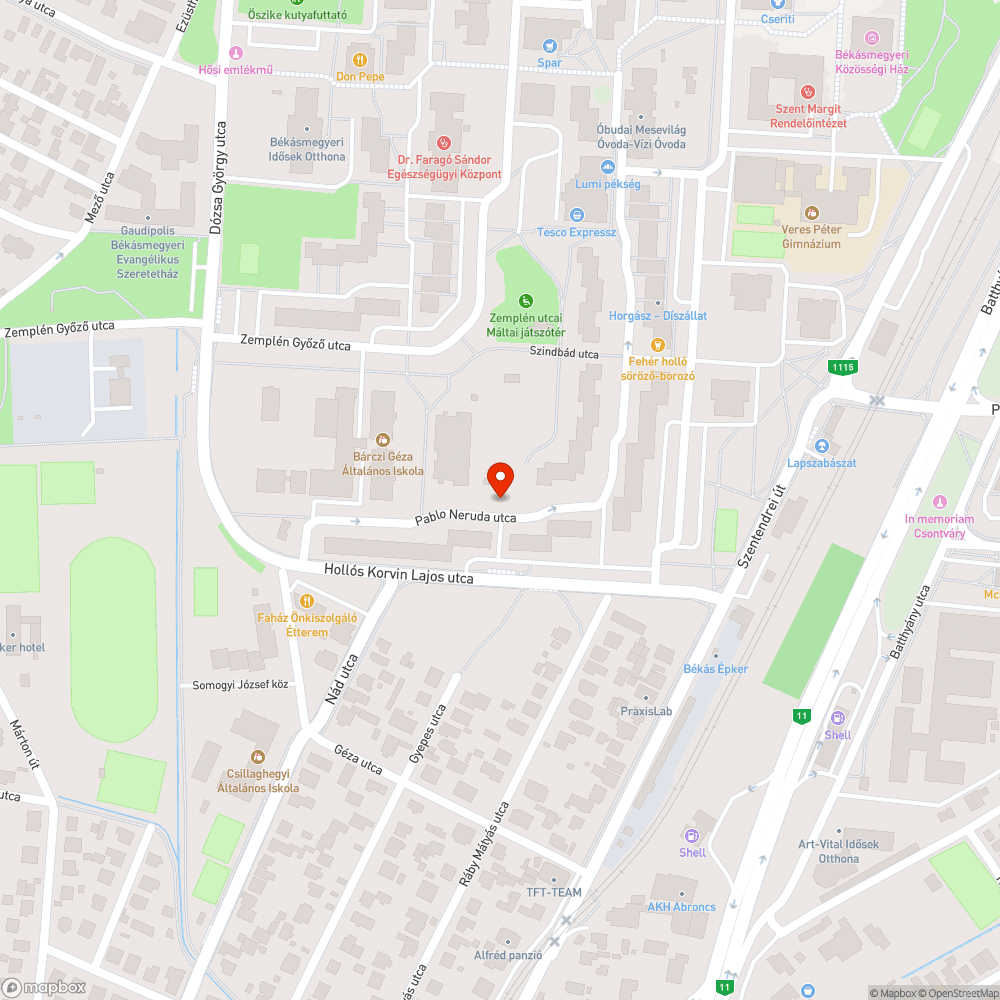 Békásmegyeri szemét állapot bejelentés helye