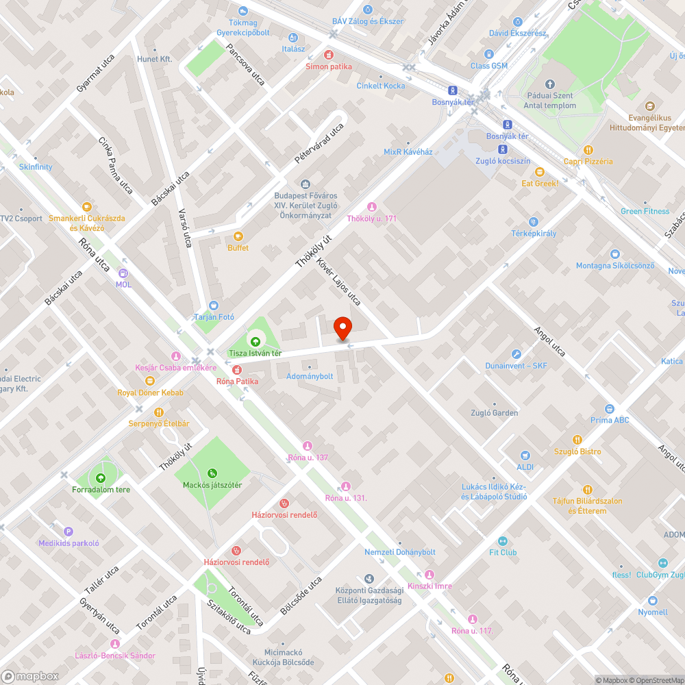 Fapótlás bejelentés helye