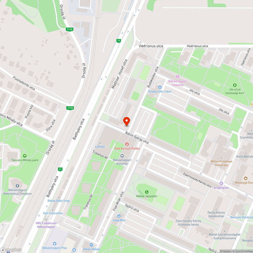 Hiányos utcanévtábla bejelentés helye