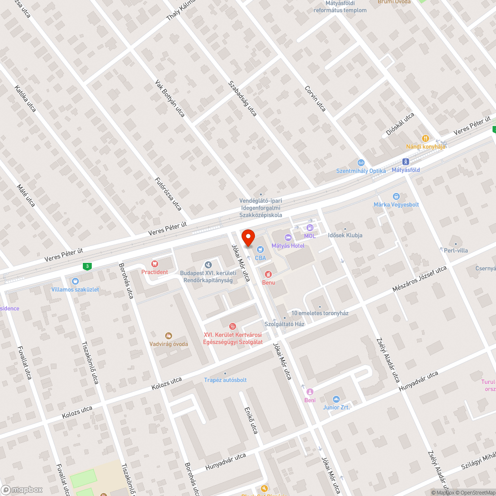 Csőkorlátok kidőlve bejelentés helye