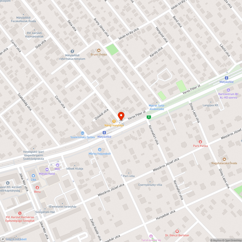 Rozsdás oszlopok bejelentés helye